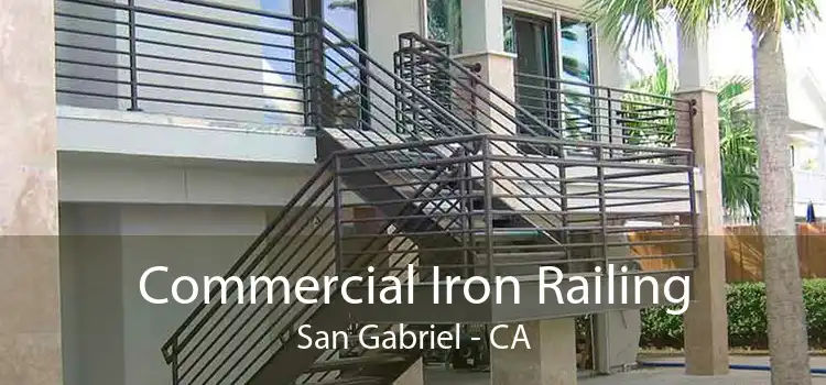 Commercial Iron Railing San Gabriel - CA