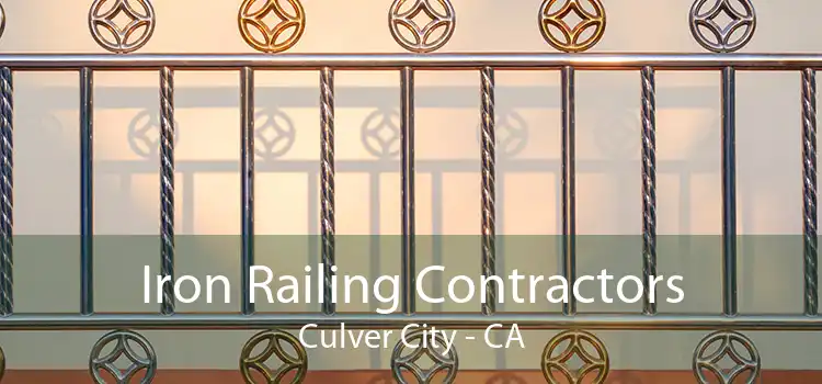 Iron Railing Contractors Culver City - CA