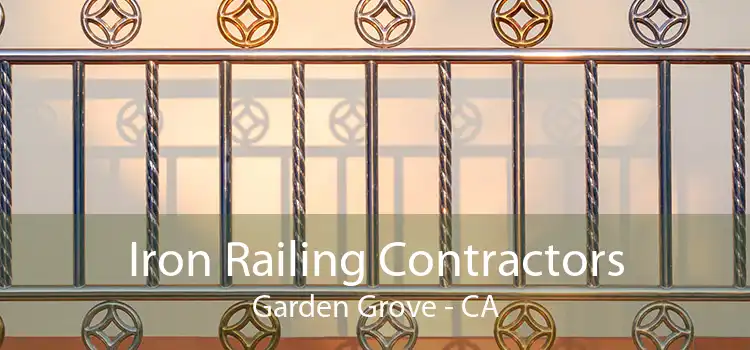 Iron Railing Contractors Garden Grove - CA