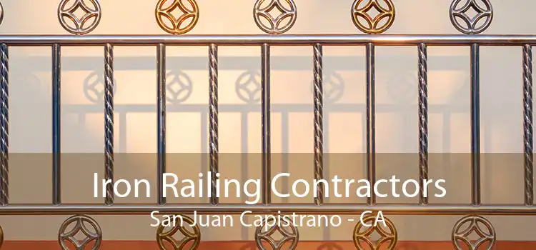 Iron Railing Contractors San Juan Capistrano - CA