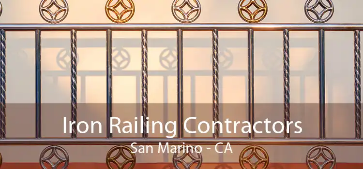 Iron Railing Contractors San Marino - CA