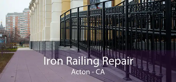 Iron Railing Repair Acton - CA