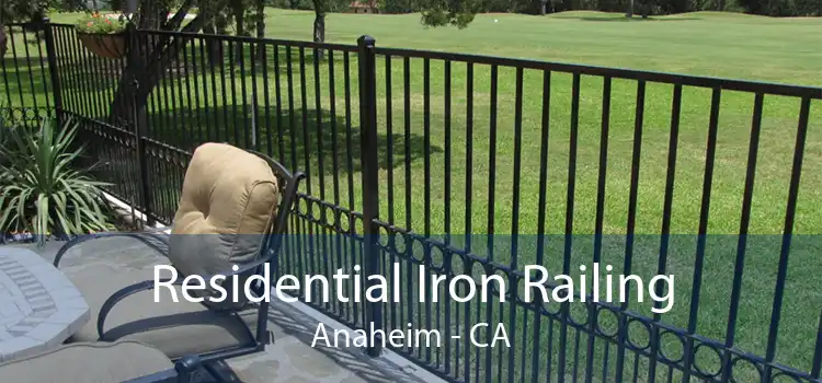 Residential Iron Railing Anaheim - CA