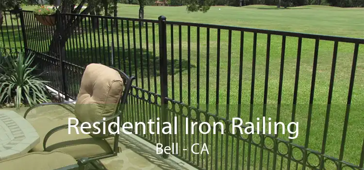 Residential Iron Railing Bell - CA