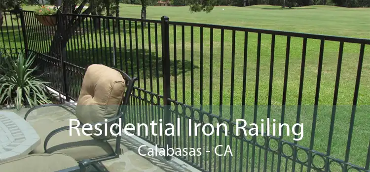 Residential Iron Railing Calabasas - CA