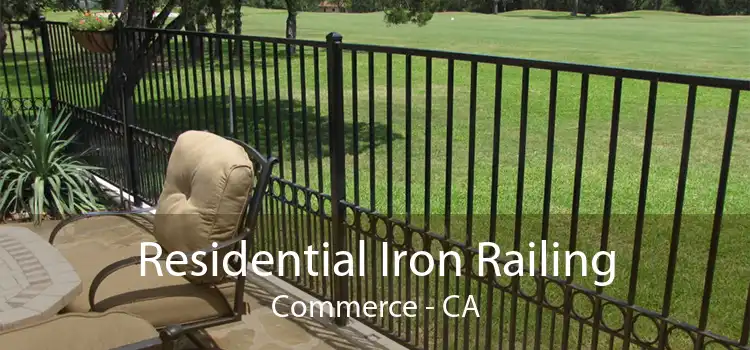 Residential Iron Railing Commerce - CA