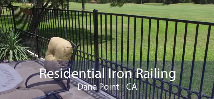 Residential Iron Railing Dana Point - CA