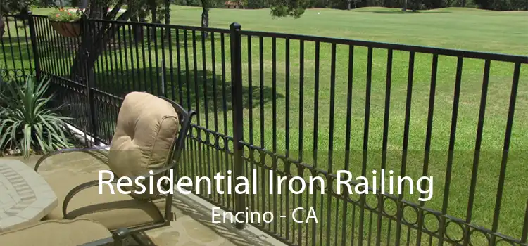 Residential Iron Railing Encino - CA