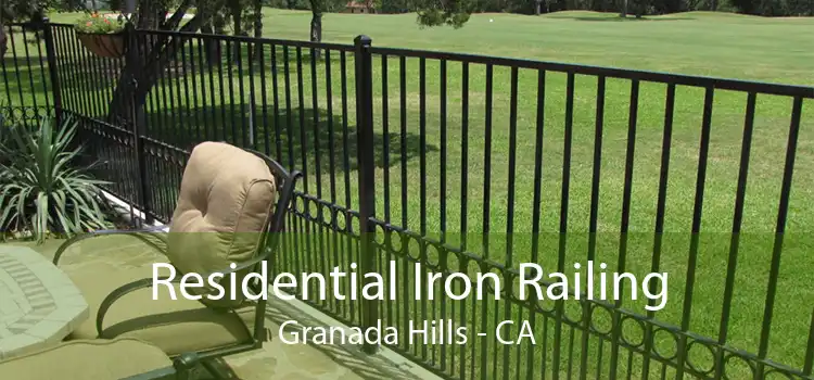 Residential Iron Railing Granada Hills - CA