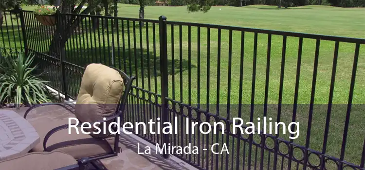 Residential Iron Railing La Mirada - CA