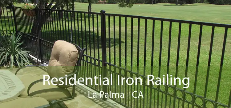 Residential Iron Railing La Palma - CA