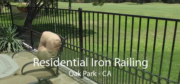 Residential Iron Railing Oak Park - CA