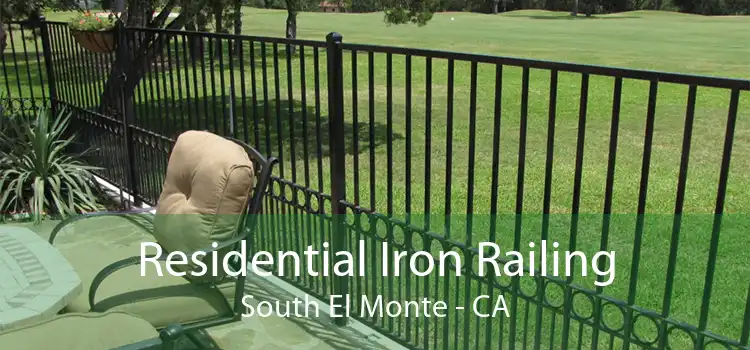 Residential Iron Railing South El Monte - CA