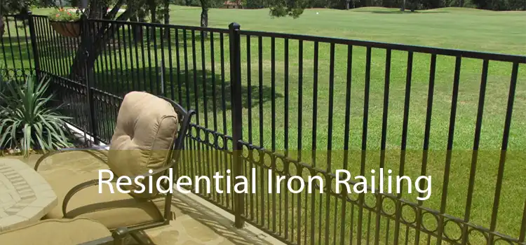 Residential Iron Railing 