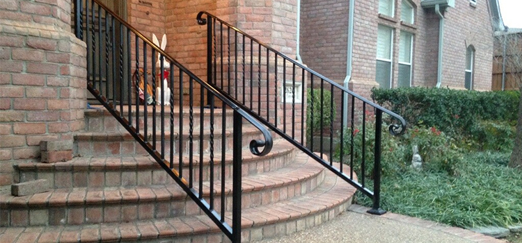 Custom Iron Railing Installation in Canoga Park, CA